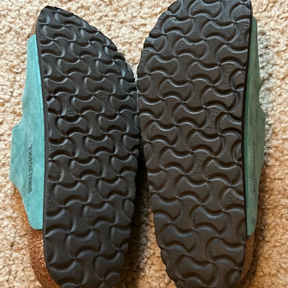 Birkenstock oiled leather biscay bay Arizona sandals - Picture 3 of 3